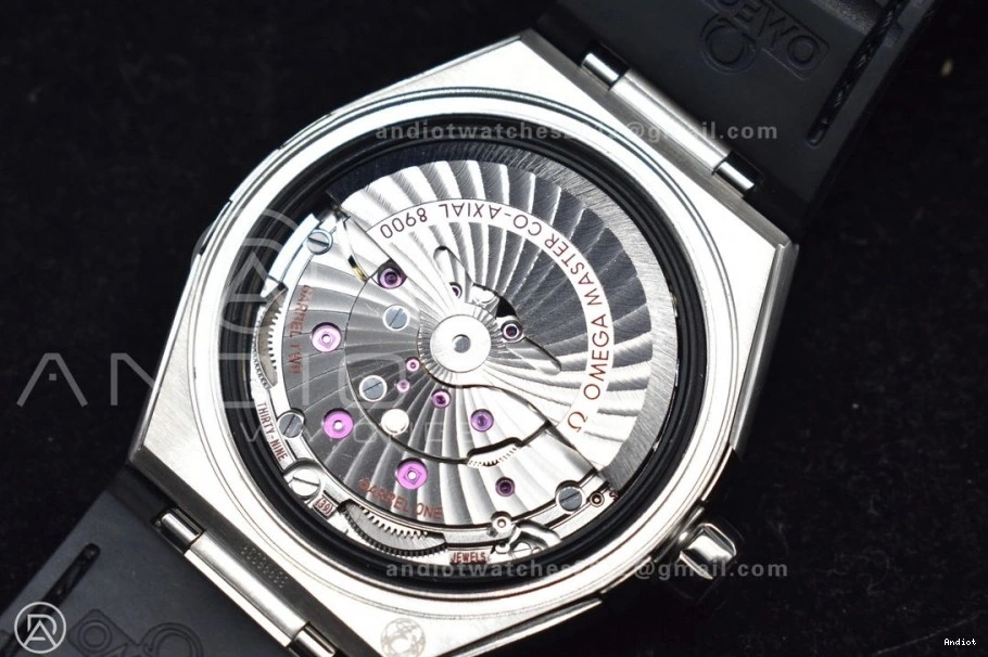 1:1 SBF Black SS A8900 Gummy Super Edition Constellation on Strap Clone Gray Dial Best 0101